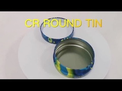 Kleverig Rond Tin Boxes veilig voor kinderen