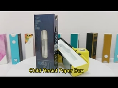 Kinderwaardig sigarettenpatroon met knop voor 510 vapepatroon