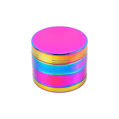 4 lagen van het Regenboogmetaal van Herb Tobacco Grinder Portable Zinc de Legerings