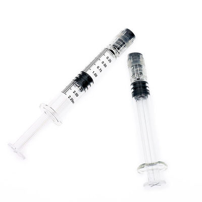 de Spuit van het het Slotglas van 2.25ml Luer voor Opnieuw te gebruiken de Scharspuiten van de Concentraatolie