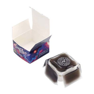 Customized Print Mini 5ml 7ml 9ml Child Resistant Empty Glass Concentrate Jar Holographic Paper Box with Ice Pack for Oil Cream