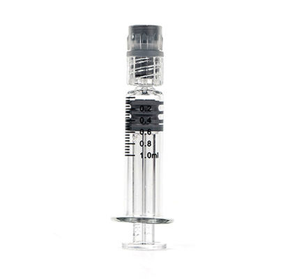 Van het het Slotuiteinde van Borosilicateluer Silp Luer van de de Spuit1ml Hennep CBD de Spuit van het de Olieglas