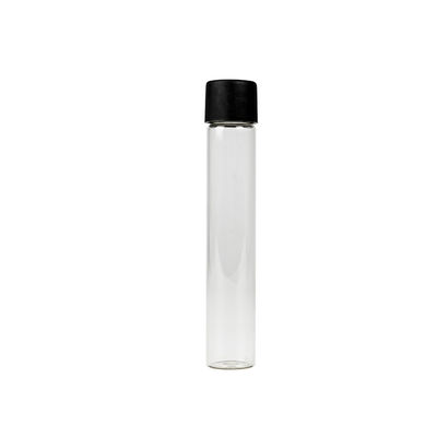 Clear Black-Buis van het Glas de Prebroodje met Schroefdeksel Veilig voor kinderen 22x116mm