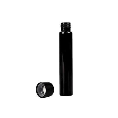 Clear Black-Buis van het Glas de Prebroodje met Schroefdeksel Veilig voor kinderen 22x116mm