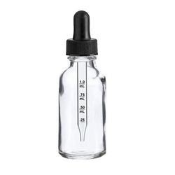 Duidelijke het Druppelbuisjefles van het Kobalt Blauwe Glas voor Etherische olieserum 50ml 100ml