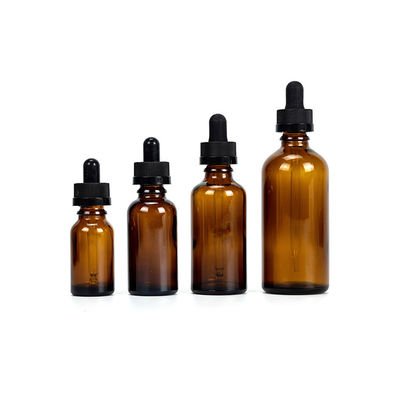 Duidelijke het Druppelbuisjefles van het Kobalt Blauwe Glas voor Etherische olieserum 50ml 100ml