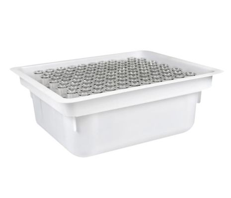 van het het Slotglas van 100pcs/Case Luer de Spuit Plastic Duiker