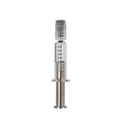 Het gouden Zilveren van de het Glasspuit van de Metaalduiker 1ml Slot van Luer Zonder lek
