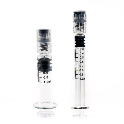 van het het Slotglas van 1mL Luer de Spuit Opnieuw te gebruiken Steriel voor CBD-Olie