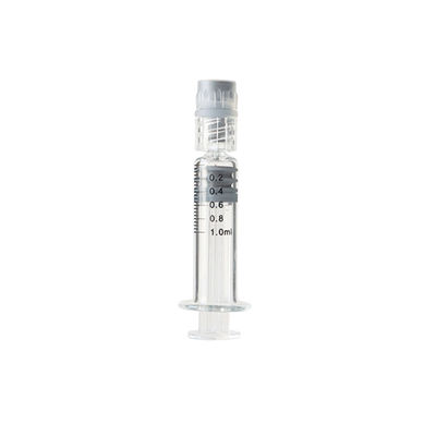 Van de het Slot van Luer van het Borosilicateglas de Oliespuiten