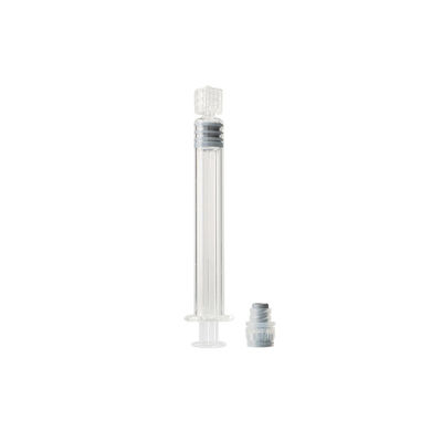 Medische van de het Slotspuit 3ml van Rangprefillable Luer het Glasspuit voor cbd Olie