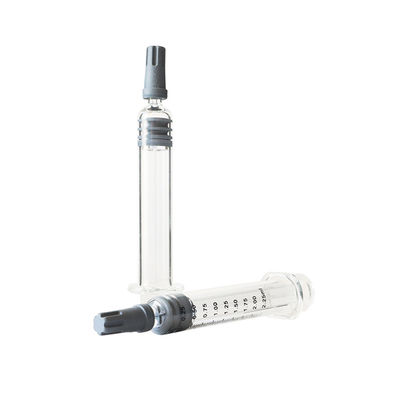 Van het het Slotglas van Luer van de Luermisstap van de Spuitprefillable de Spuit van de de cbd Olie