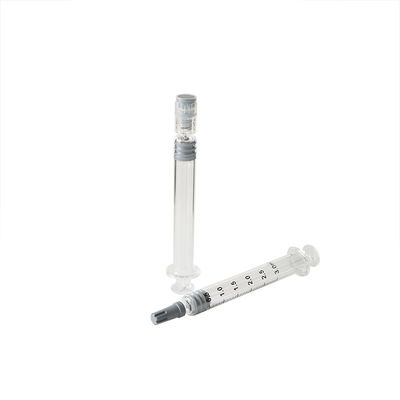 Spuiten van het het Uiteinde de Steriele Glas van het Luerslot voor CBD-de Spuit van de Olie3ml Schar