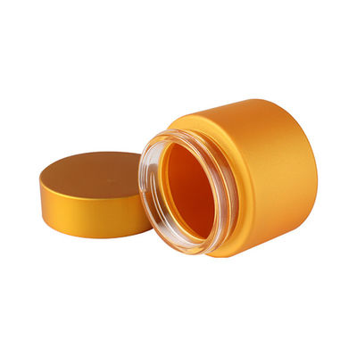 Het brede Schroefdeksel van de het Onkruidkruik van het Mond2oz Gouden Glas voor