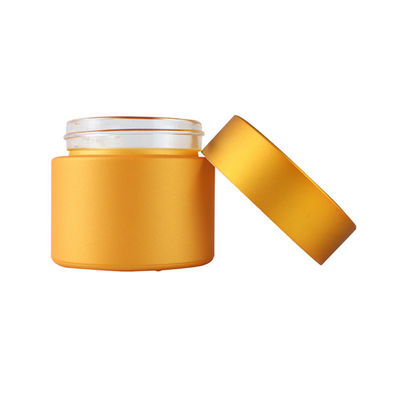 Het brede Schroefdeksel van de het Onkruidkruik van het Mond2oz Gouden Glas voor