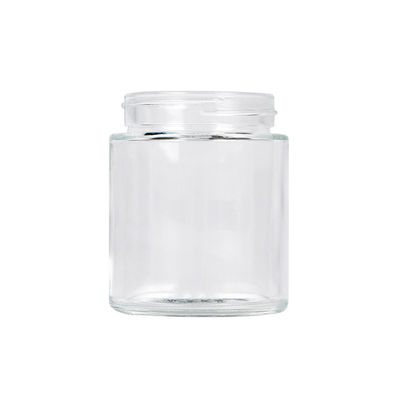 CRC Onkruid Verpakkende Kruik Duidelijke 4oz met de Kruik van de het Glas van het Schroefdeksel