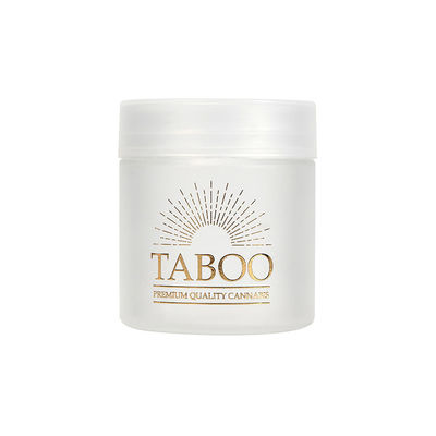Premium glazen wietpot met rechtzijdig ontwerp-CR gecertificeerd kinderwaardig pot 1oz 2oz 3oz 4oz 5oz
