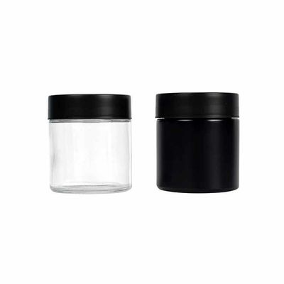 Premium glazen wietpot met rechtzijdig ontwerp-CR gecertificeerd kinderwaardig pot 1oz 2oz 3oz 4oz 5oz