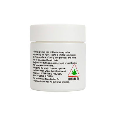 3oz de witte Kruik van het Glasonkruid Kruik de Veilig voor kinderen van het 1/8 Onsglas