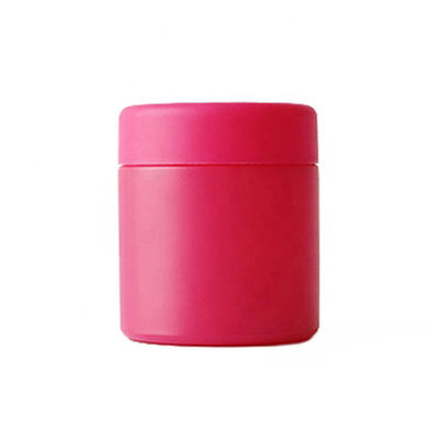 Grote mond koepel Roze glas achtste bloem pot met kind-bestendige dop