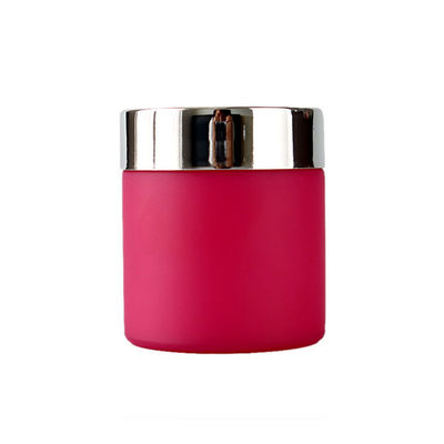 Grote mond koepel Roze glas achtste bloem pot met kind-bestendige dop
