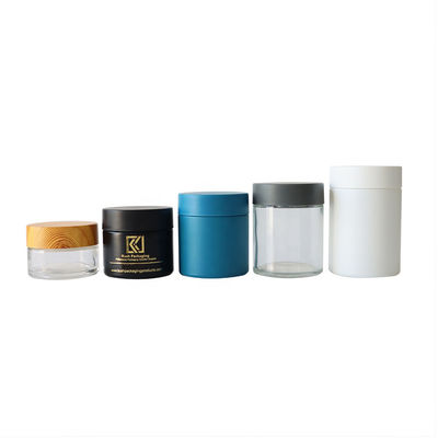 Geurbestendige glazen pot luchtdichte  bloem pot 3 oz 4 oz 5 oz stash pot voor wiet