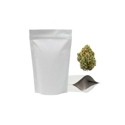 het Onkruid van 28g 454g CBD Mylar van de de Marihuanazak van de Verpakkingsritssluiting eindigt de Zachte Aanraking