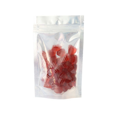 Warmte afdichting tear notch zakken 4x6 inch Myar Stand Up pouch kind resistent rits top