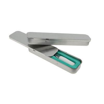 Klein Glijdend Tin Box For Infused Tablets Veilig voor kinderen Prerolls en Patroon