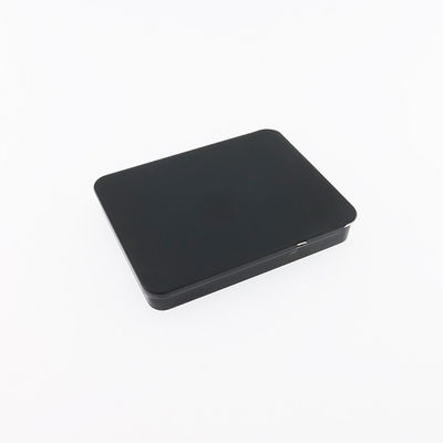 Geval 5pcs van de Black metal rolt het Gezamenlijke Houder pre  Rechthoekig Tin Box
