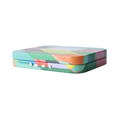 Tin Box veilig voor kinderen voor Vapes-het van een scharnier voor*zien-Dekselmetaal Tin Case van Cr