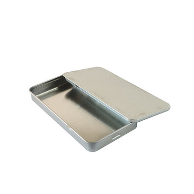 Rechthoekige  Tin Box With Metal Insert Veilig voor kinderen