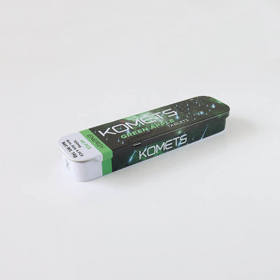 Draagbare Rechthoekige Dia Hoogste Tin Box For Vape Cartridge Veilig voor kinderen