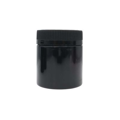 4oz zwarte Plastic de Kruik van de de Bloem van de Onkruidkruik Verpakking met GLB