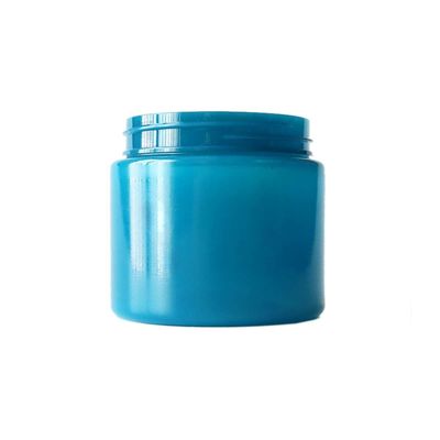 6oz blauwe Plastic Onkruidkruik met Duw neer & het Bewijskappen van het Draaikind