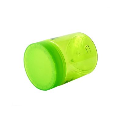 Transparante Groene 4oz-het HUISDIERENkruik Veilig voor kinderen van de  Plastic Kruik voor de Bloem van 5g 6g