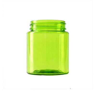 Transparante Groene 4oz-het HUISDIERENkruik Veilig voor kinderen van de  Plastic Kruik voor de Bloem van 5g 6g