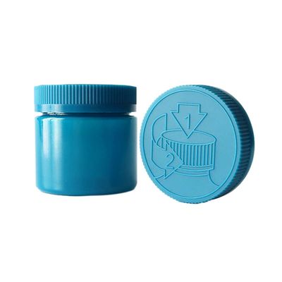 6oz de blauwe van de de Kruik Brede Mond van het Kindbewijs Plastic Kruik van de de bloem met GLB