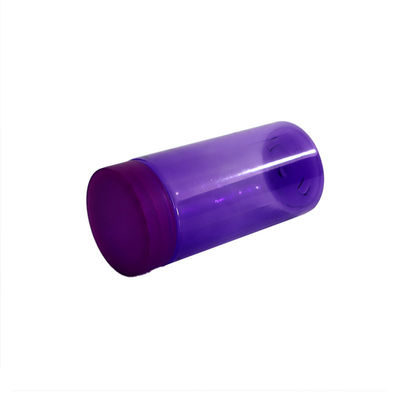 Kindveilige plastic wietpot met schroefdop