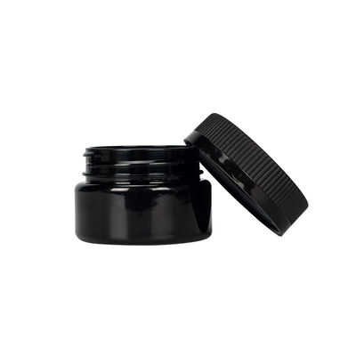 Kindveilige plastic wietpot met schroefdop