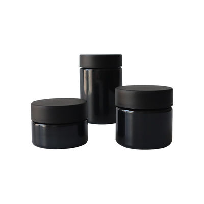 Van de het Onkruidkruik van Kush Pack Childproof Lid Black Plastic van het de Geurbewijs Luchtdichte het HUISDIERENkruik