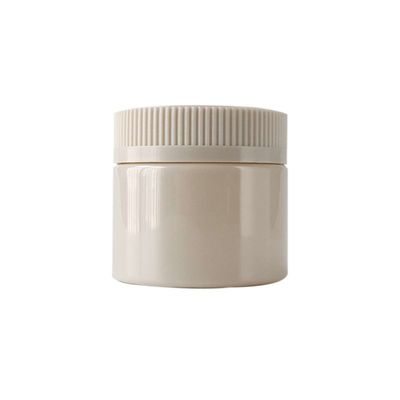 Kinderwaardig 3 oz PET plastic geurbestendige wietpot met 53-400 hals afwerking