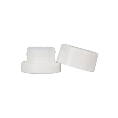 Wit geconcentreerd glazen pot met CR schroefdeksel helder Blach Custom Wax Jar Dab Jar Verpakking