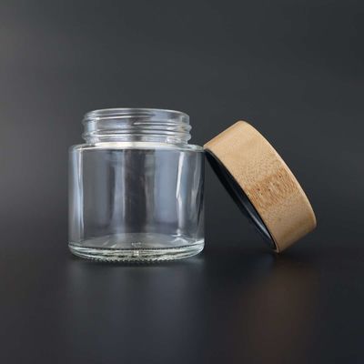 2-6oz van de de Geheime bergplaatskruik van het Glasonkruid van het het Kindbewijs van het het Bamboedeksel het Glas 8ste Kruik