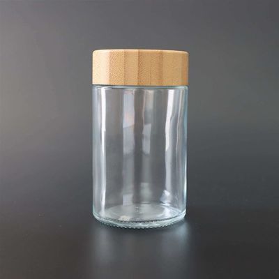 6oz de kindveilige Kruik van de Glasopslag voor het Onkruid Verpakkend Glas van de bloem
