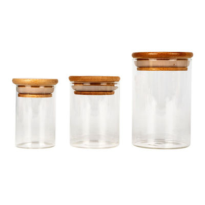De luchtdichte Kruiken van de het Glasopslag van Voedselborosilicate voor Kruidenthee