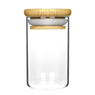 Hoogtemperatuurbestendige borosilicaatglasfles Glaspot voor opslag