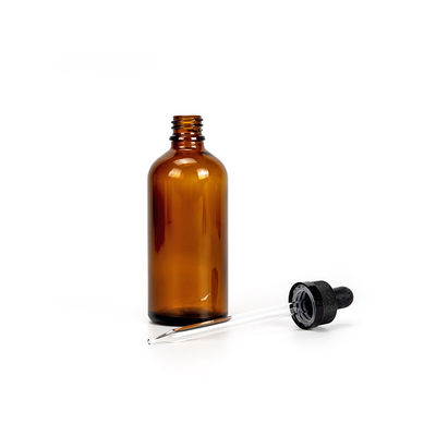 Kinderwaardig glazen druppelfles voor essentiële olieverpakking Custom 15ml 30ml 50ml 100ml serumfles met druppel