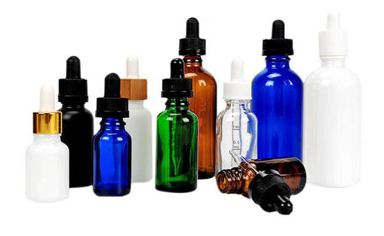 Op maat gemaakte druppelfles voor essentiële olie 15 ml 30 ml 50 ml kinderwaardig serum glasfles
