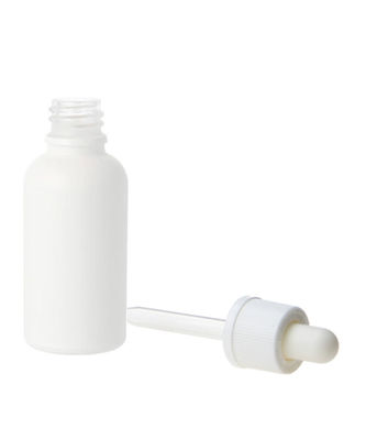 Matte White Essential Oil Glass-Fles van de Druppelbuisje de Kindveilige 30ml Tint